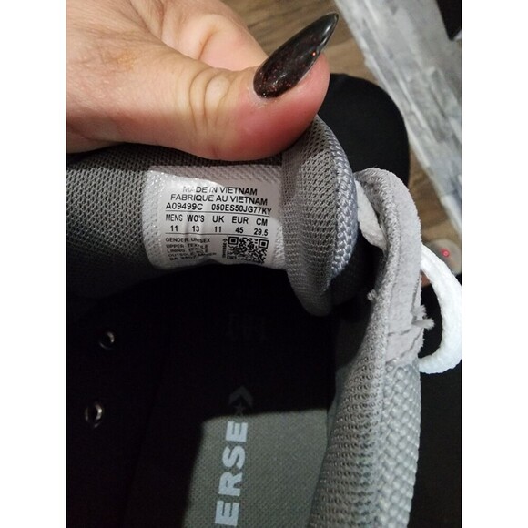 Converse Chuck Taylor Allstar Mens Size 11 Malden Street Mid A09499C Grey White - Picture 8 of 8